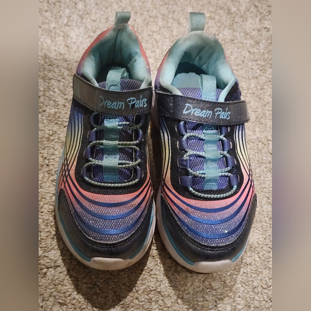 Dream Pairs Kids Multicolor Sneakers, Size 1